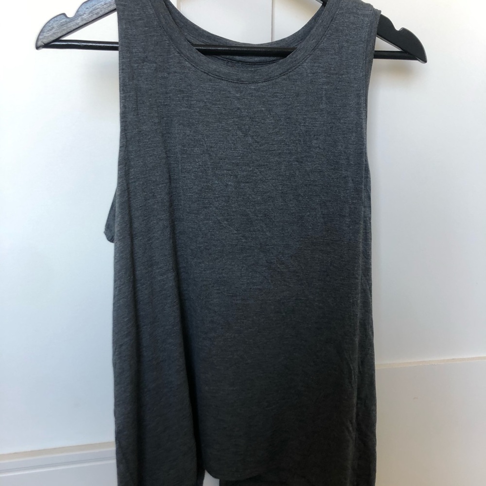 Grey Athletic Tank